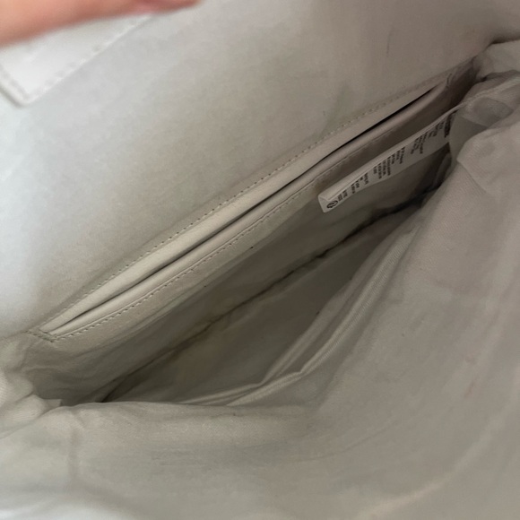 Zadig & Voltaire White Clutch with Silver Chain - Picture 10 of 10